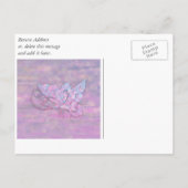 Invitation Carte Postale Papillon - Serez-Vous Ma Femme D'Accueil ? (Dos)