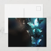 Invitation Carte Postale Papillons de nuit (Devant / Derrière)