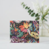 Invitation Carte Postale Parti Mardi Gras (Debout devant)