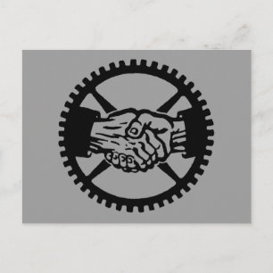 Invitation Carte Postale Parti travailliste américain