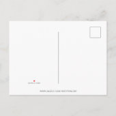 Invitation Carte Postale Partie de diplôme virtuel | Confetti Graduation Ca (Dos)