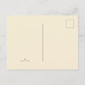 Invitation Carte Postale Paysage moderne (Dos)