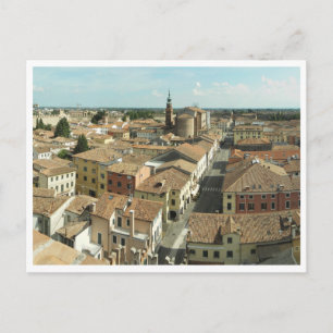 Invitation Carte Postale Paysage urbain de Padoue