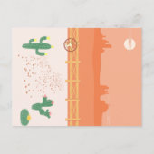 Invitation Carte Postale Petit cow-boy cool et cheval fête d'anniversaire (Dos)