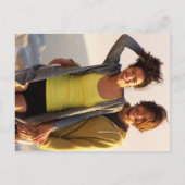 Invitation Carte Postale Photo Mariage de verdure de l'eucalyptus botanique (Dos)