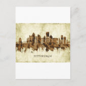 Invitation Carte Postale Pittsburgh Pennsylvanie (Devant)