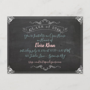 Invitation Carte Postale PixDezines DIPLÔME/do-it-yourself