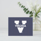 Invitation Carte Postale Pois de Virginia Cavaliers (Debout devant)