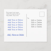 Invitation Carte Postale Pool Party Anniversaire Pool Party Beach Cool (Dos)