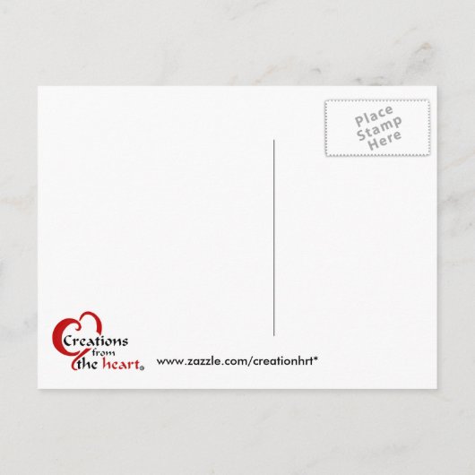 Invitation Carte Postale Popcorn (Dos)