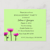 INVITATION CARTE POSTALE POPPY 311-PASSIONNÉS | LIMITE DE SCRIPT (Dos)