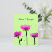 INVITATION CARTE POSTALE POPPY 311-PASSIONNÉS | LIMITE DE SCRIPT (Debout devant)
