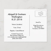 Invitation Carte Postale Propagande Thème Meilleur Homme Ou Groomsman Invit (Dos)