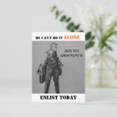 Invitation Carte Postale Propagande Thème Meilleur Homme Ou Groomsman Invit (Debout devant)