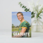 Invitation Carte Postale Réception d'invitation de la fête sportive moderne (Debout devant)