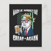 Invitation Carte Postale Refaire la Saint-Patrick Grande Encore Saint-Paddy (Devant)