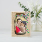 Invitation Carte Postale Renouvellement de vœux de mariage pour les 30 ans  (Debout devant)