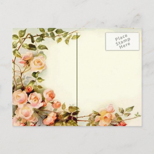 Invitation Carte Postale Répétition dîner (Dos)