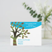 Invitation Carte Postale Réunion familiale moderne (Debout devant)