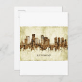 Invitation Carte Postale Richmond Virginia (Devant / Derrière)