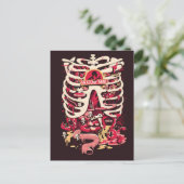 Invitation Carte Postale RICK ET MORTY™ | Anatomie Park Rib Cage (Debout devant)