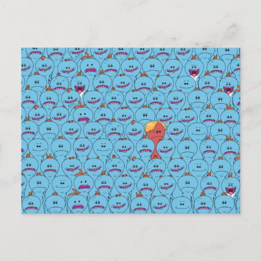 Invitation Carte Postale RICK ET MORTY™ | Kirkland M. Meeseeks (Devant)