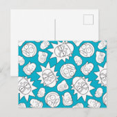 Invitation Carte Postale RICK ET MORTY™ | Smith Family Head (Devant / Derrière)