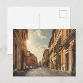 Invitation Carte Postale Rome (Rome 7) (Devant / Derrière)