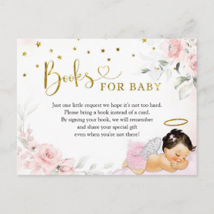 Invitation Carte Postale Rose Mexicain Angel Baby Heaven a envoyé des livre