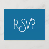 INVITATION CARTE POSTALE RSVP (Devant)