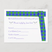 INVITATION CARTE POSTALE RSVP (Dos)