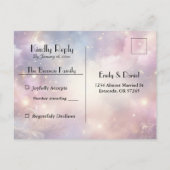 INVITATION CARTE POSTALE RSVP (Dos)