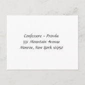 Invitation Carte Postale rsvp (Dos)