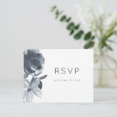 Invitation Carte Postale Rsvp avec choix de repas (Debout devant)