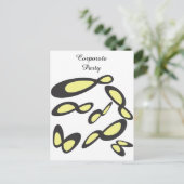 Invitation Carte Postale RSVP Corporate Party - Symbole d'infini (Debout devant)