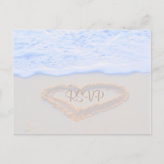 Invitation Carte Postale RSVP correspondant pour les invités invités invité (Devant)