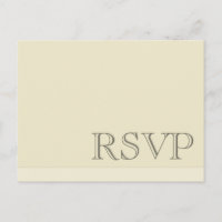RSVP neutre simple minimal