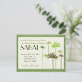 Invitation Carte Postale SABAL :: Miami (Debout devant)