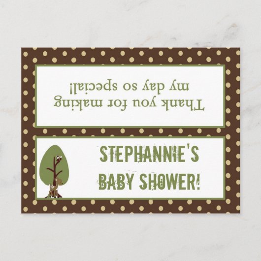 Invitation Carte Postale Sac de Goody Topp Enchanted Hollow Forest (Devant)