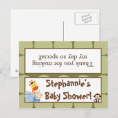 Invitation Carte Postale Sac de Goody Topp Jungle Jouer (Devant / Derrière)