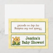 Invitation Carte Postale Sac de Goody Toppers Jungle Baby (Devant / Derrière)