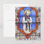 Invitation Carte Postale Saint Jean Baptiste Marie Vianney (Devant / Derrière)