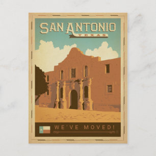 Invitation Carte Postale San Antonio, le Texas   que nous nous sommes