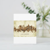 Invitation Carte Postale San Antonio Texas City (Debout devant)