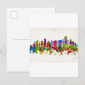 Invitation Carte Postale San Diego California Skyline (Devant / Derrière)