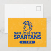 Invitation Carte Postale San Jose State Spartans désespérés (Devant / Derrière)