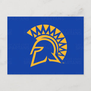 Invitation Carte Postale San Jose State Spartans Logo Watermark