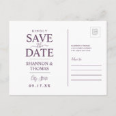 Invitation Carte Postale Save the date | New Mexico (Dos)