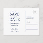 Invitation Carte Postale Save the date | Tennessee 2 (Dos)