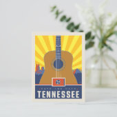 Invitation Carte Postale Save the date | Tennessee 2 (Debout devant)